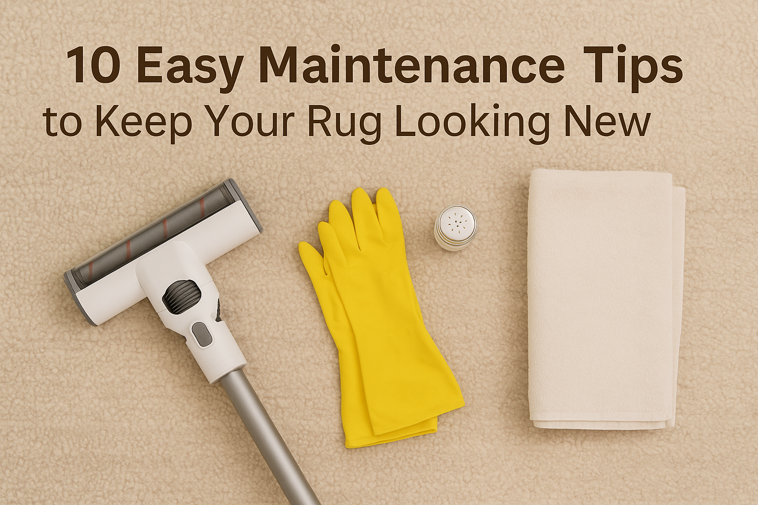 10 Easy Maintenance Tips to Keep Your Rug Looking New