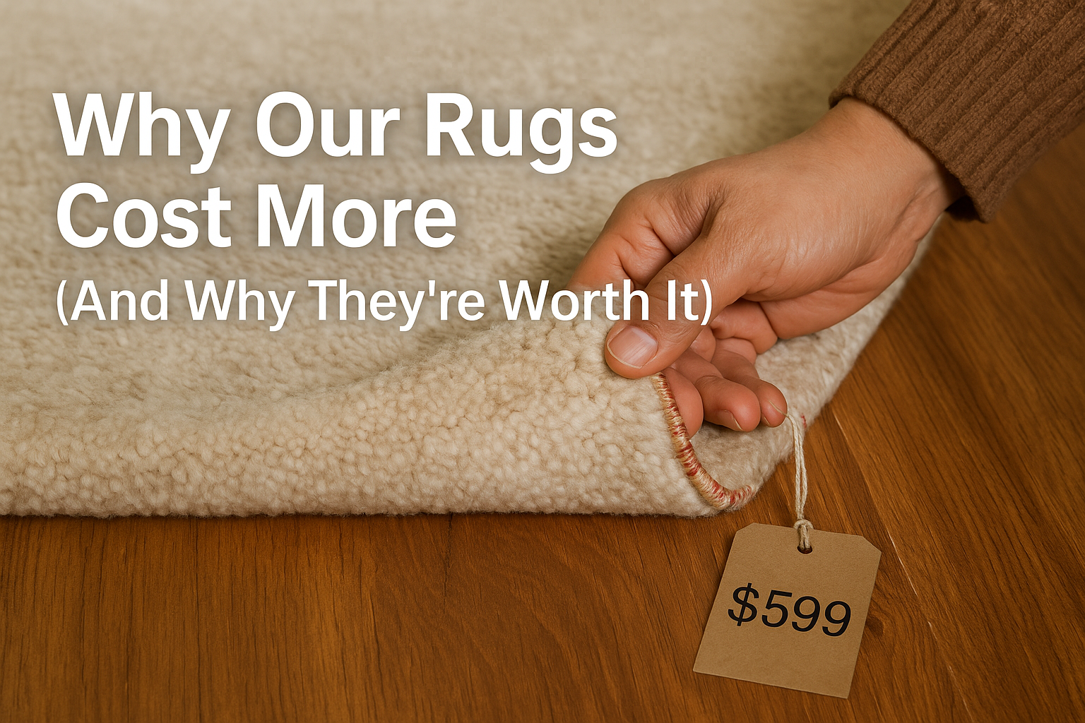 Why Our Rugs Cost More (And Why They’re Worth It)