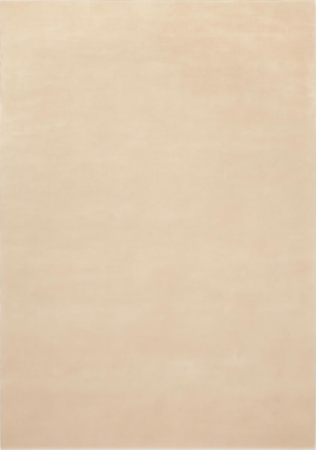 Solid Hand Tufted Wool Area Rug, Soft Plush Carpet