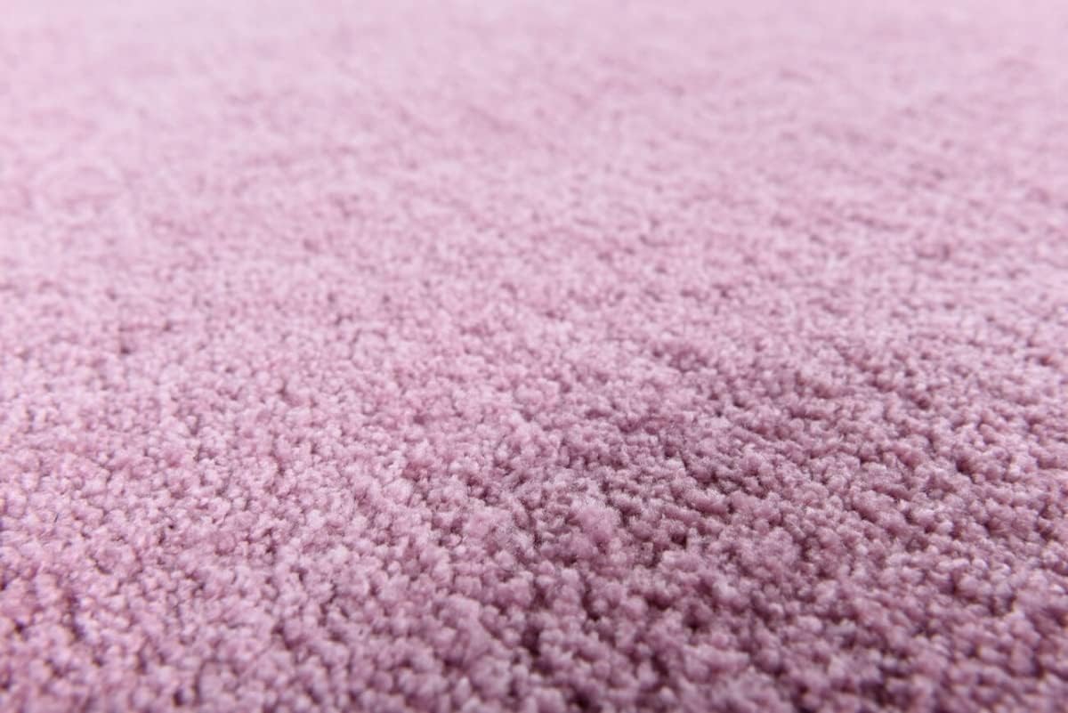 Modern Oval Shape Wool Rug - Irregular Shaped