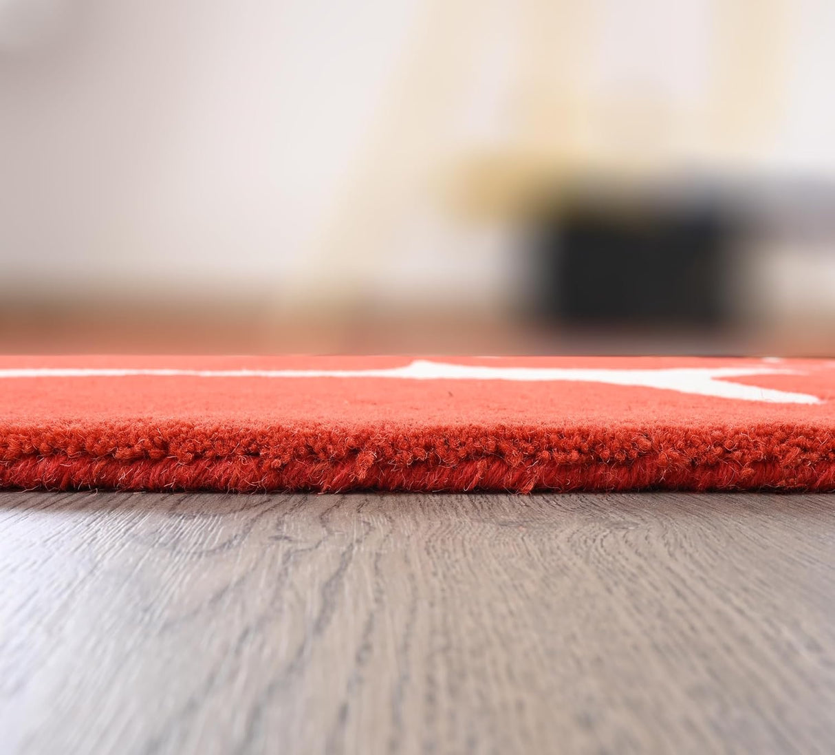 Modern Wool Rug – Hand-Tufted, Soft & Thick | Abstract Geometric Design