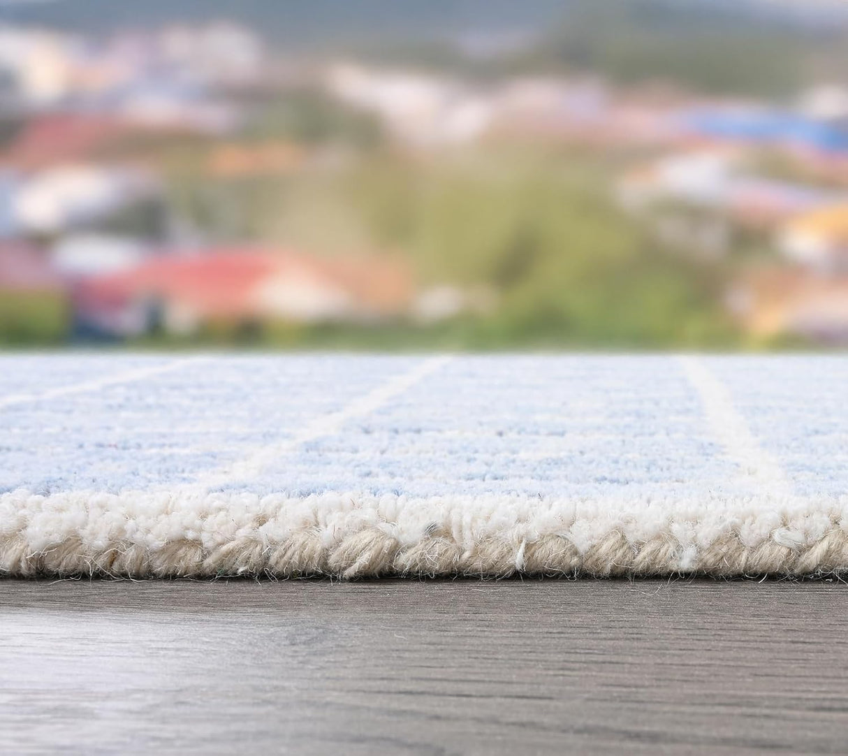 Handmade Capitola Space Dyeing Imported Premium Wool Area Rug.