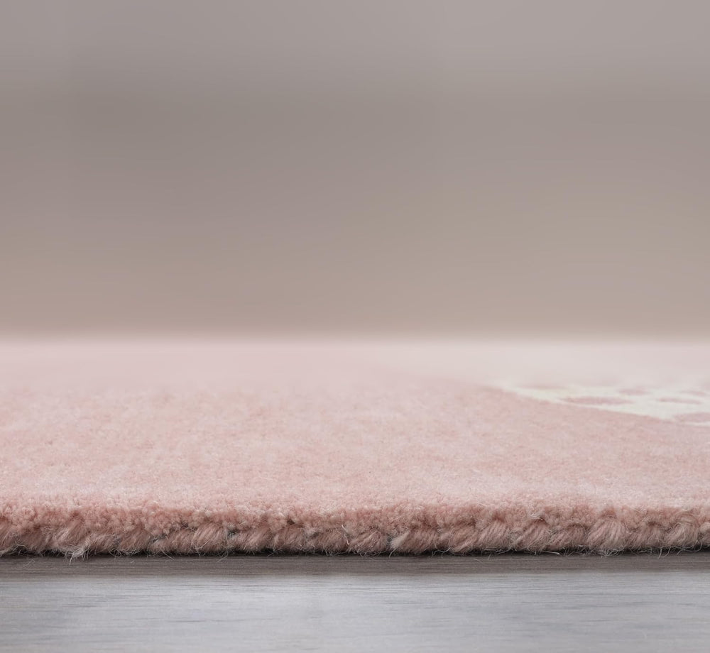 Hand-Tufted Snake Wool Rug