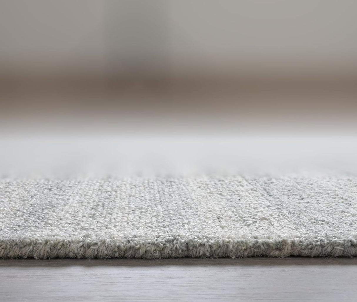 Premium Handmade Wool Area Rug | 100% Natural Wool, Non-Shedding, Thick & Durable Carpet