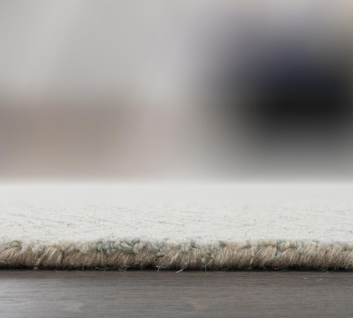 Modern Herringbone Chevron Collection Handmade Wool Area Rug