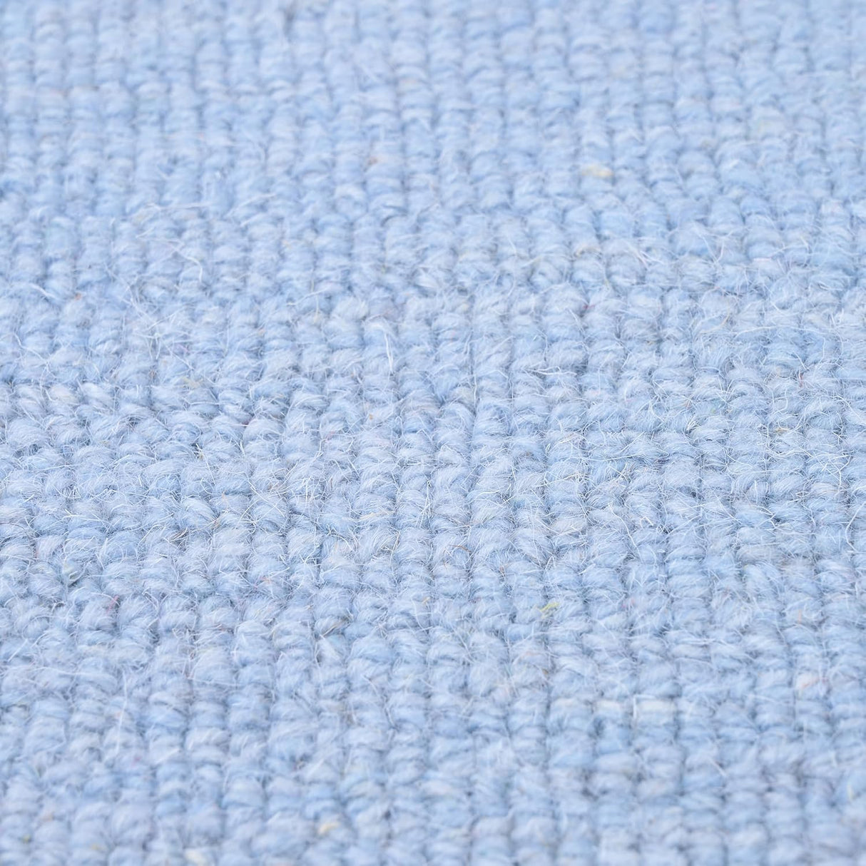Handcrafted Scalloped Wool Rug - 100% Wool Plush Carpet