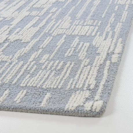 Modern Abstract Hand-Tufted Wool Area Rug - Thick, Durable Carpet