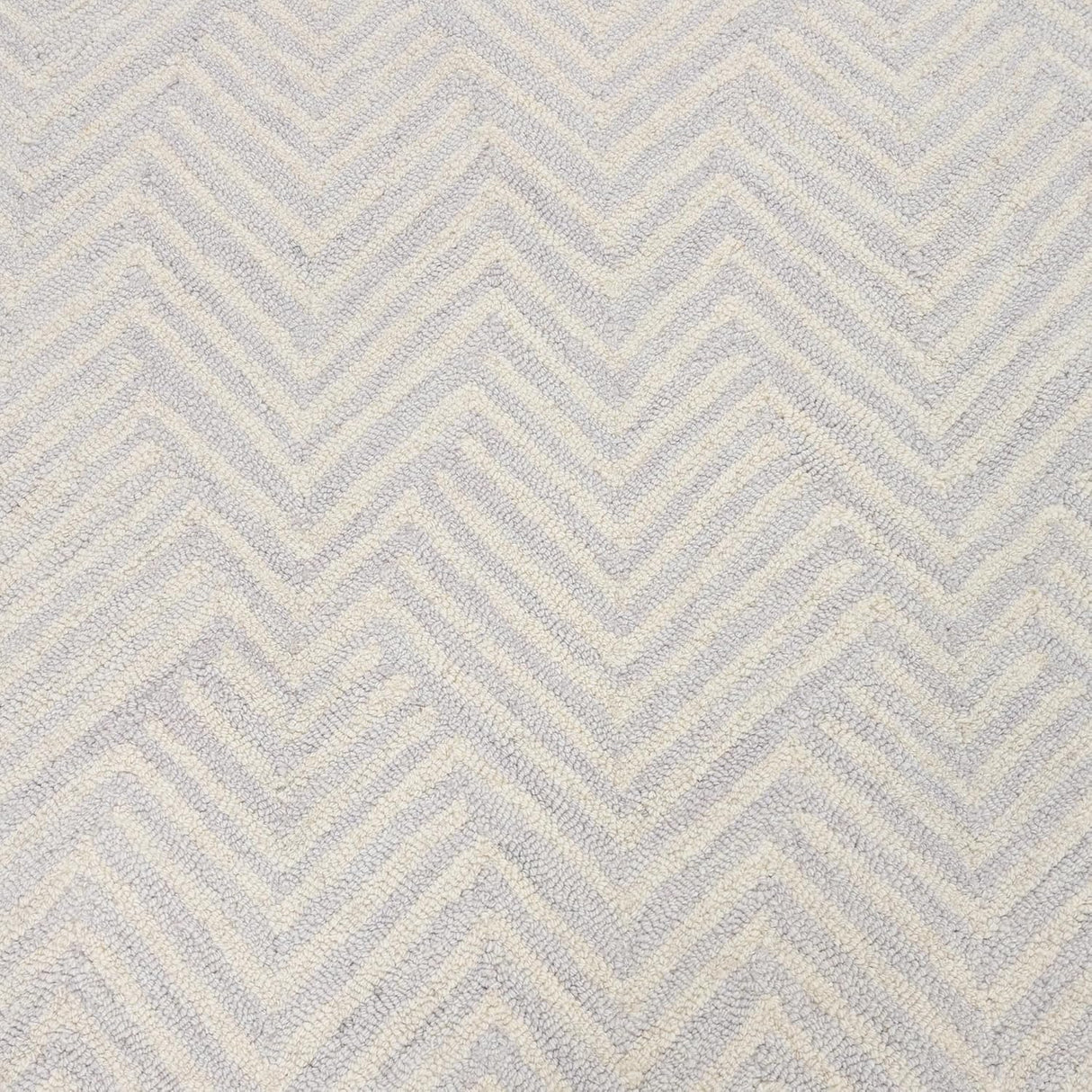 Modern Herringbone Chevron Collection Area Rug - Handmade Wool Carpet