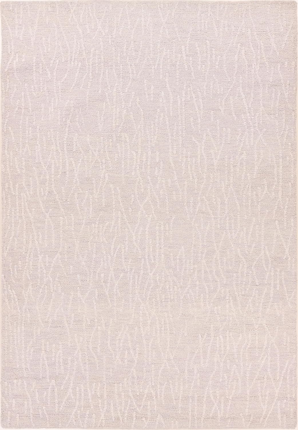 Modern Abstract Hand-Tufted Wool Area Rug - Thick, Durable Carpet