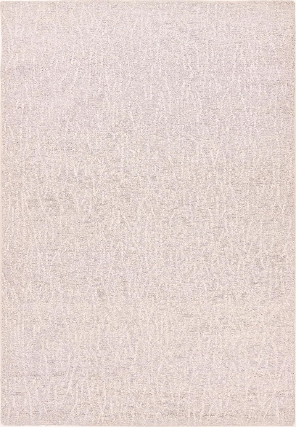 Modern Abstract Hand-Tufted Wool Area Rug - Thick, Durable Carpet