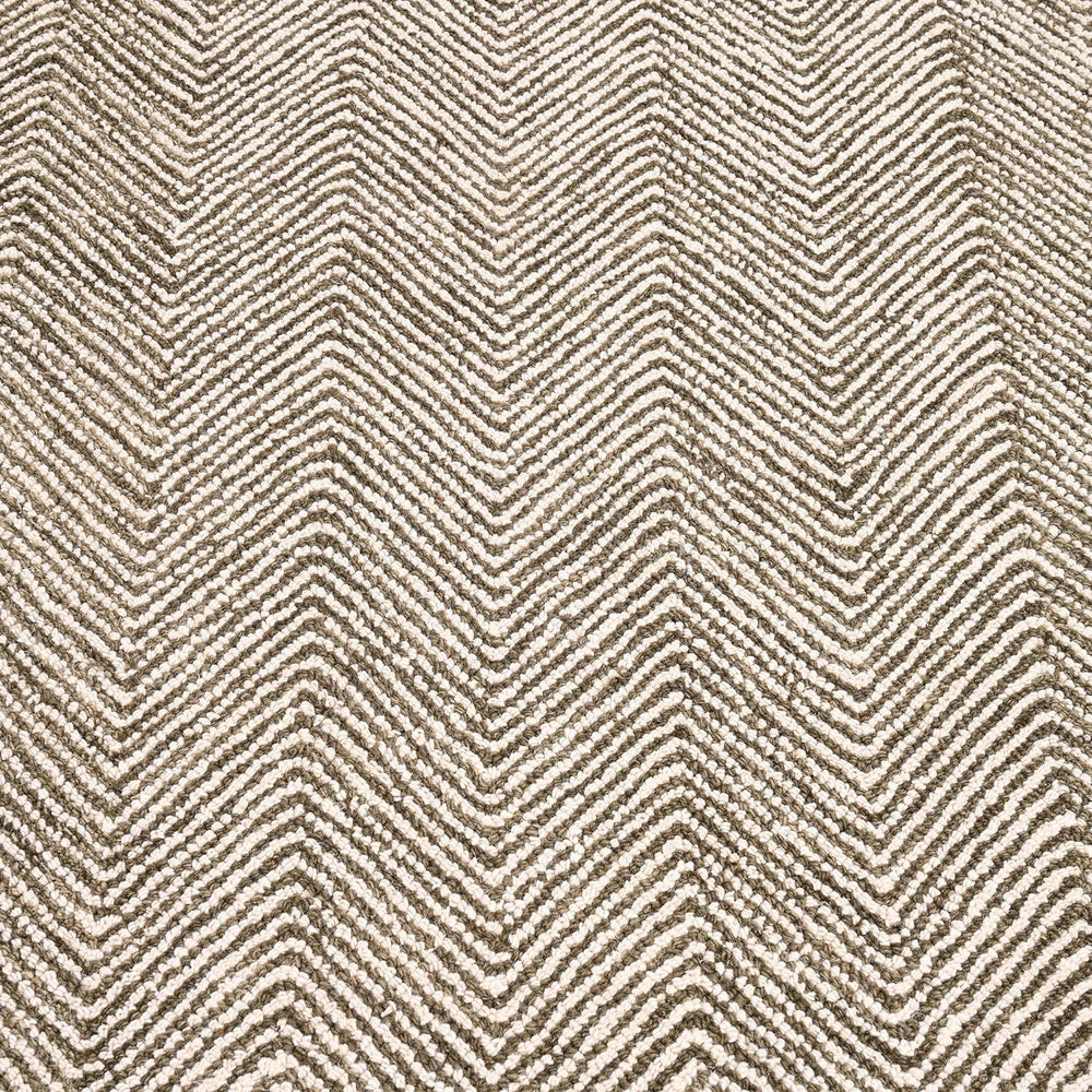 Modern Herringbone Chevron Collection Handmade Wool Area Rug