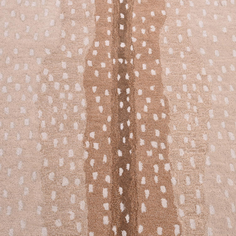 Antelope Cheetah Blue – Contemporary Handmade 100% Wool Area Rug