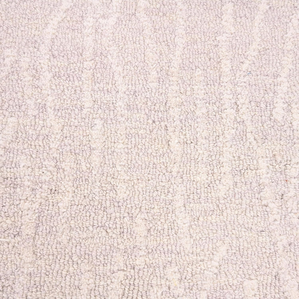 Modern Abstract Hand-Tufted Wool Area Rug - Thick, Durable Carpet