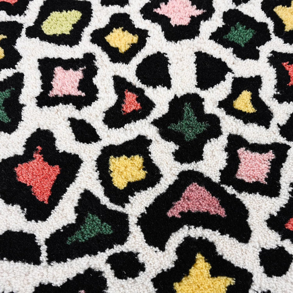 Premium Hand-Tufted Tiger Wool Area Rug - Soft, Plush & Durable Animal Print Carpet