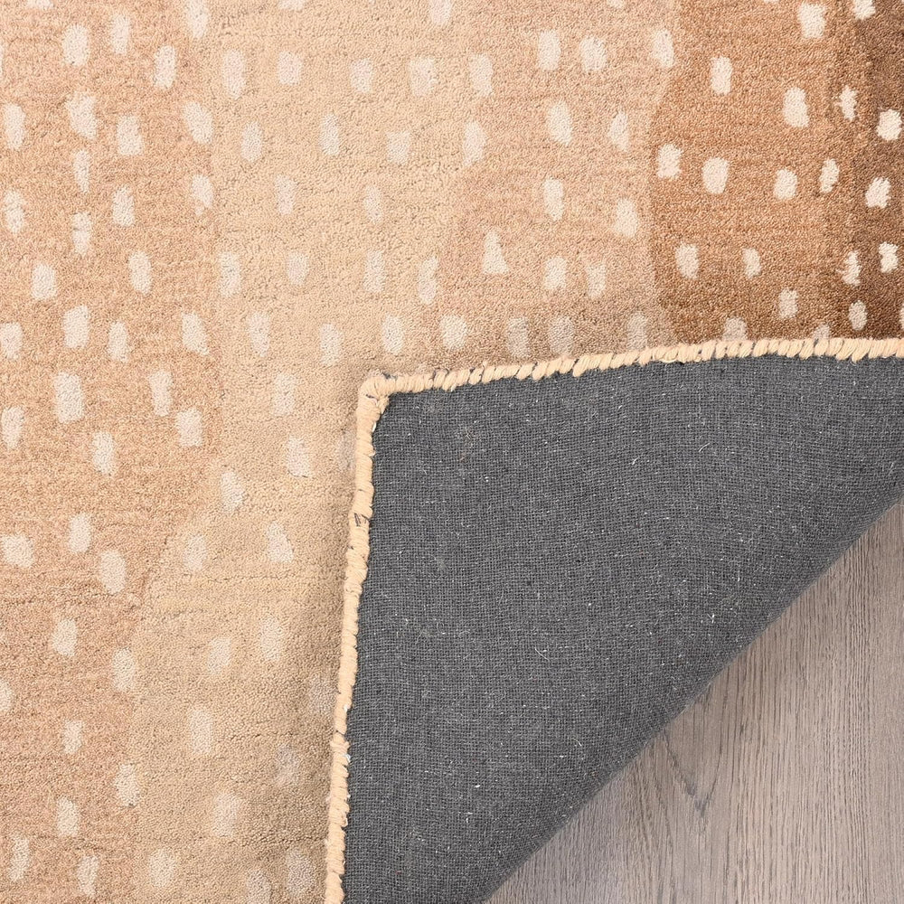 Antelope Cheetah Blue – Contemporary Handmade 100% Wool Area Rug