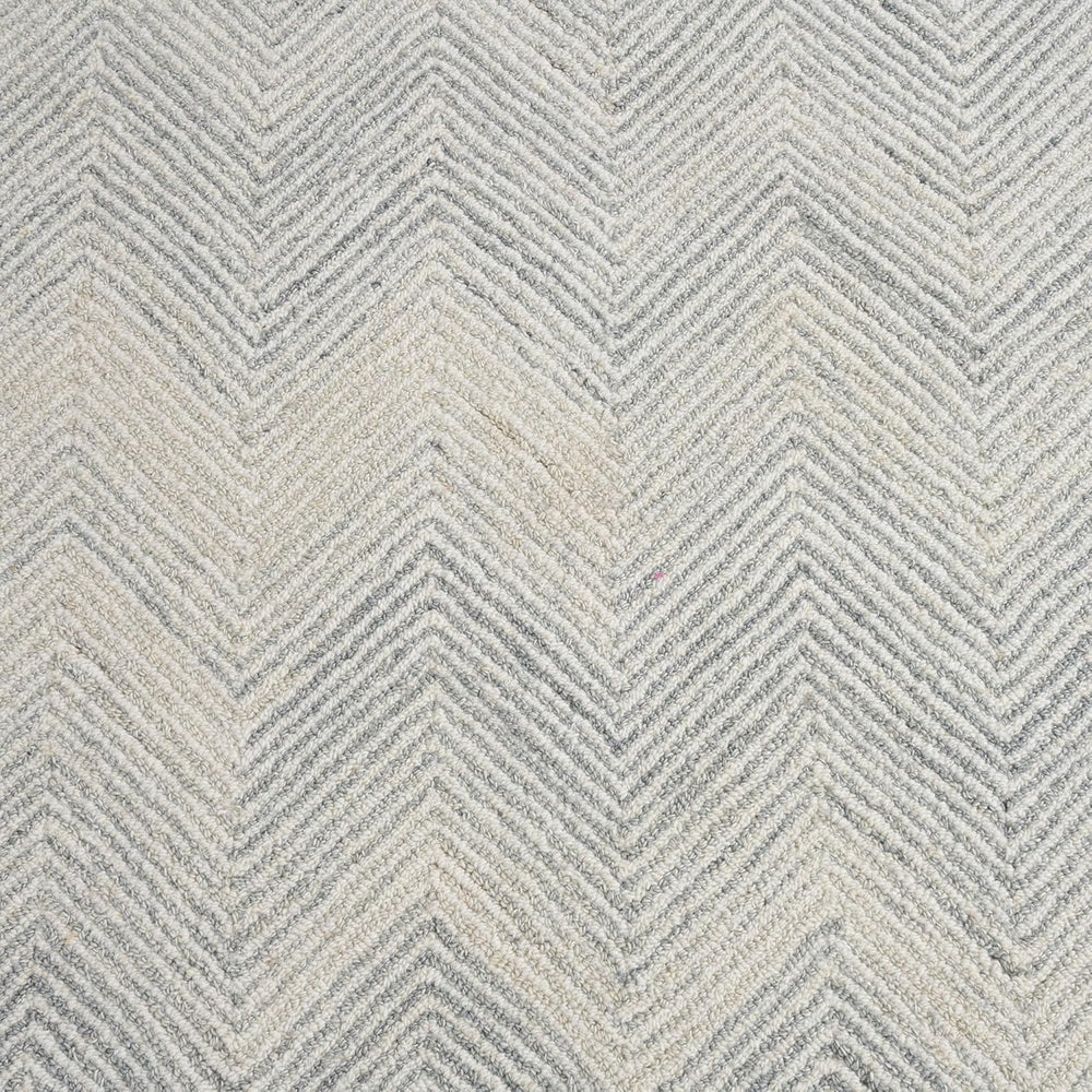 Modern Herringbone Chevron Collection Handmade Wool Area Rug