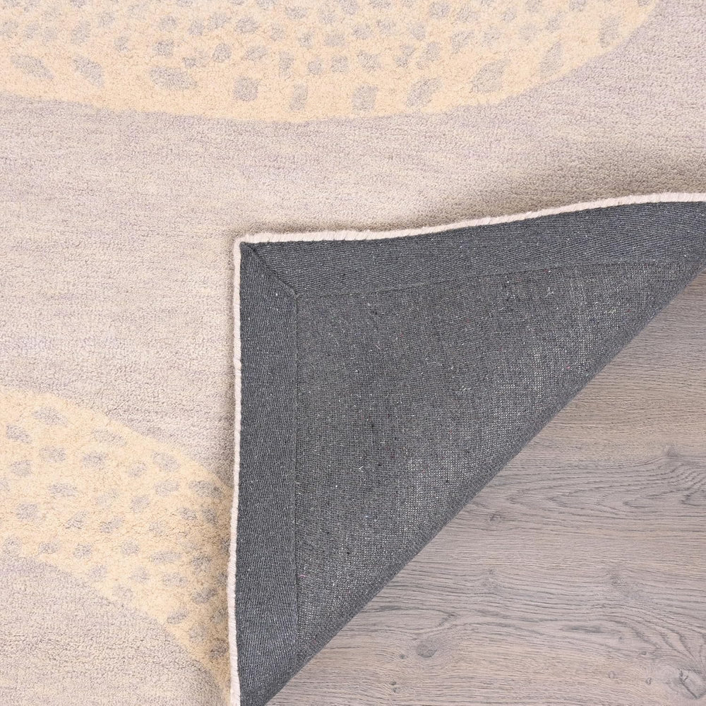 Hand-Tufted Snake Wool Rug