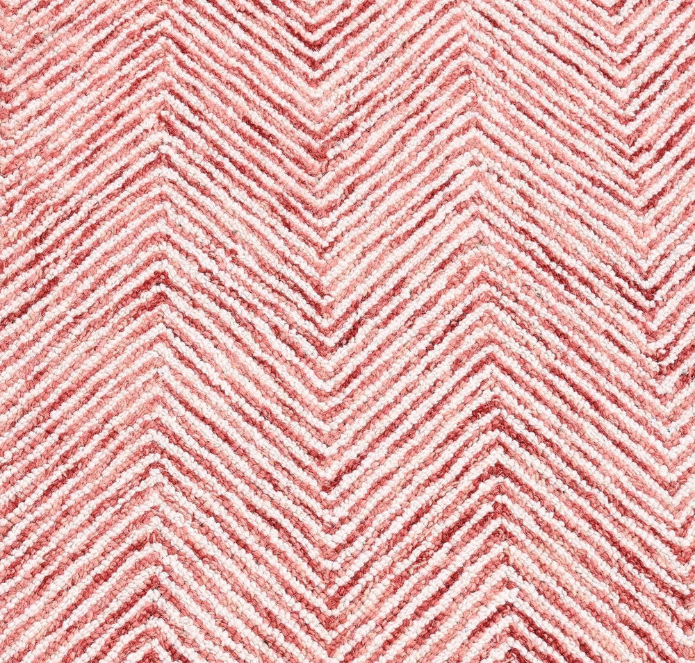 Modern Herringbone Chevron Collection Handmade Wool Area Rug
