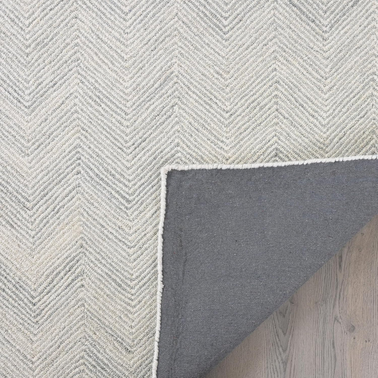 Modern Herringbone Chevron Collection Handmade Wool Area Rug