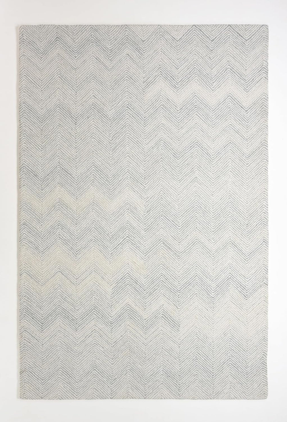 Modern Herringbone Chevron Collection Handmade Wool Area Rug