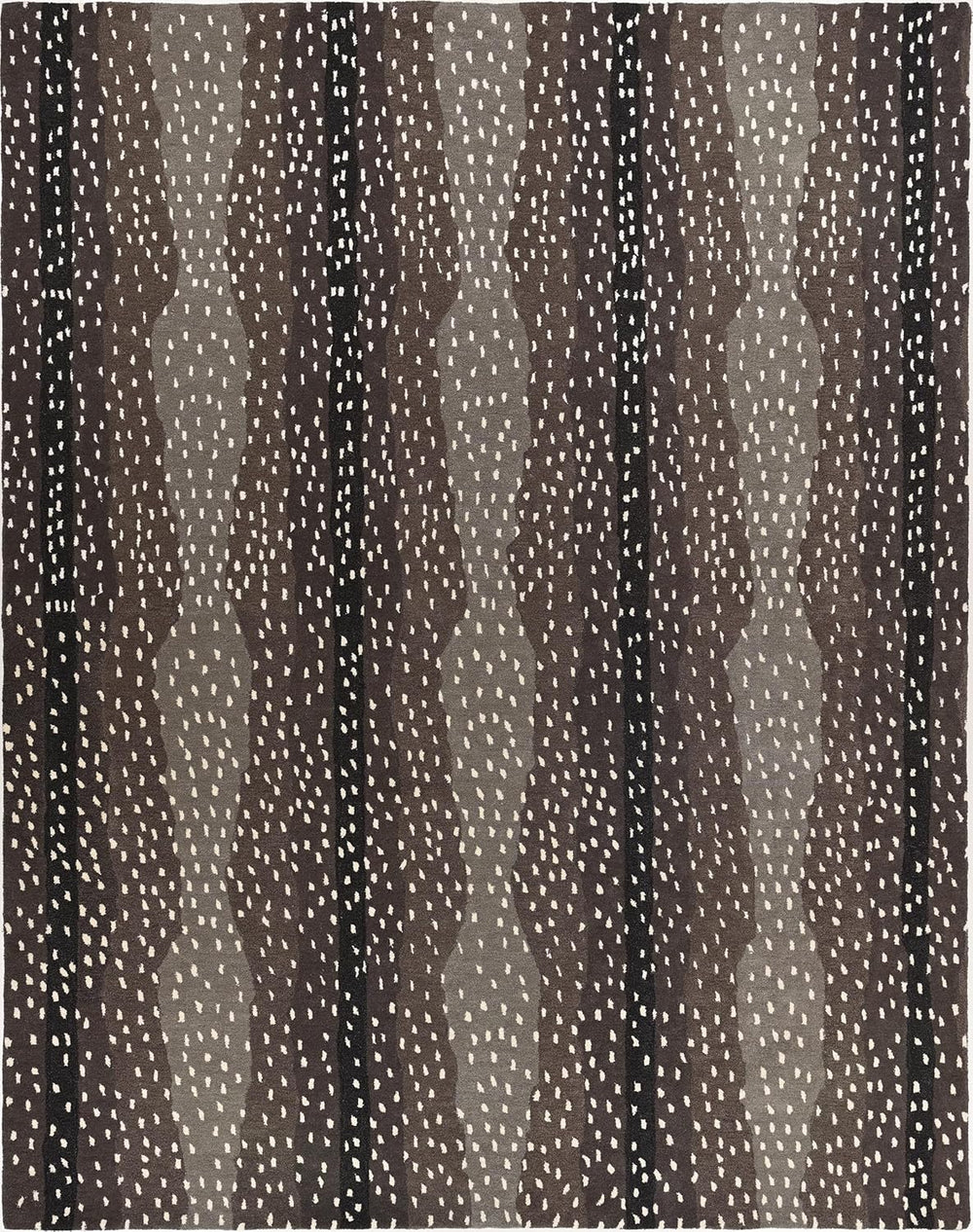 Antelope Cheetah Blue – Contemporary Handmade 100% Wool Area Rug