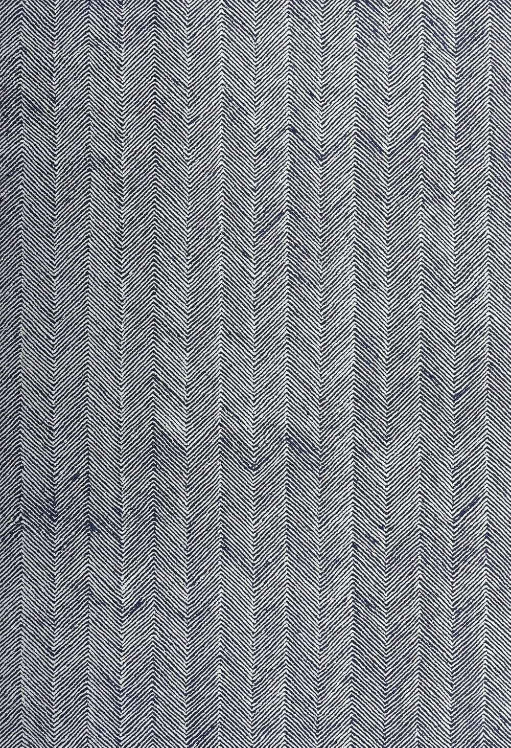 Modern Herringbone Chevron Collection Handmade Wool Area Rug