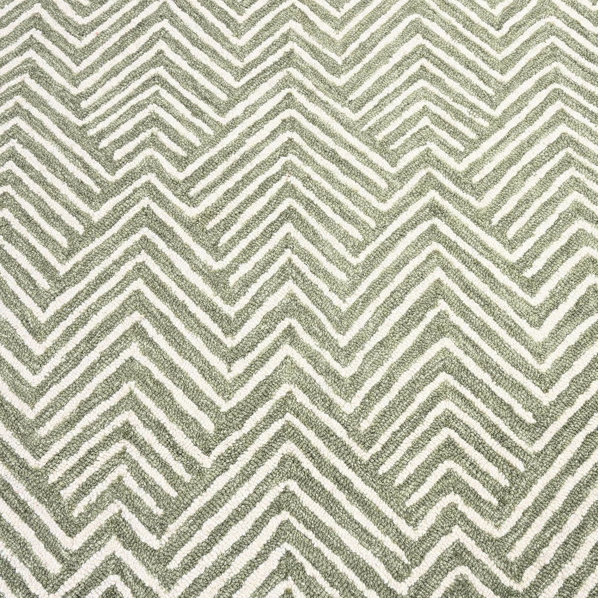 Modern Herringbone Chevron Collection Area Rug - Handmade Wool Carpet