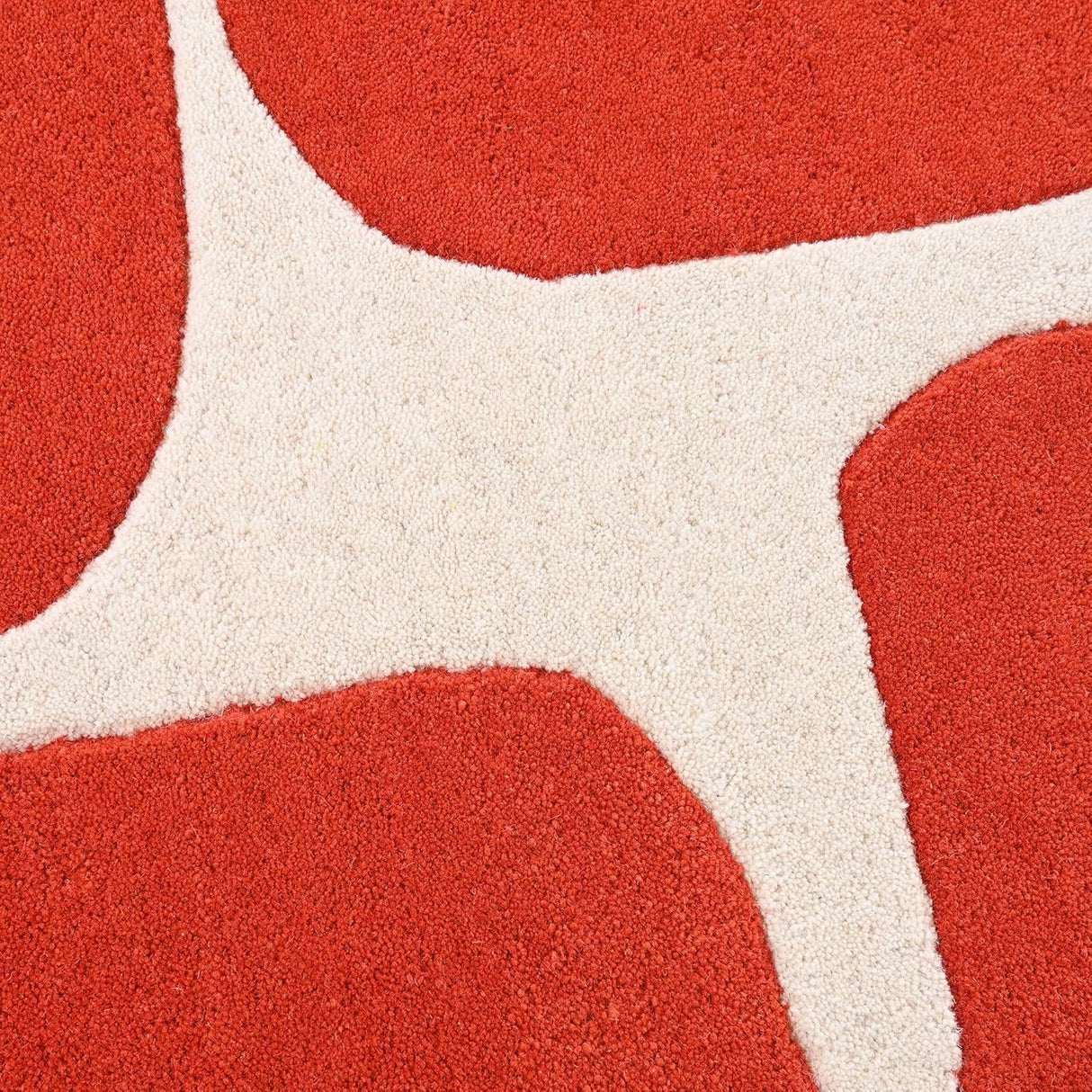 Modern Wool Rug – Hand-Tufted, Soft & Thick | Abstract Geometric Design