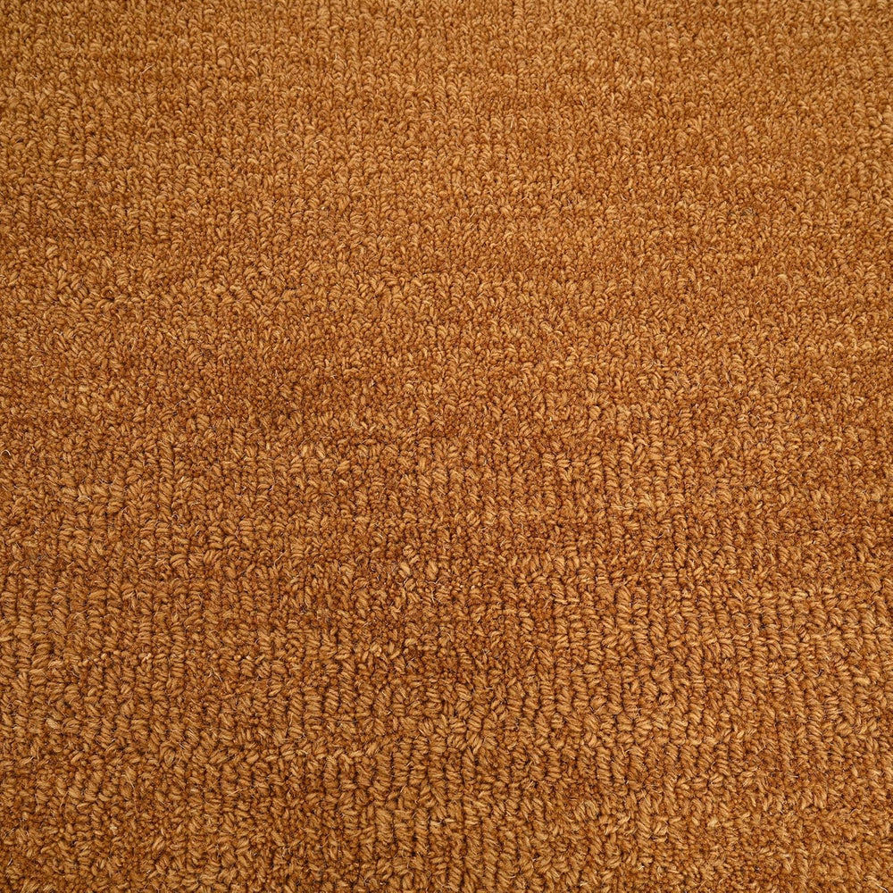 Scalloped Wool Rug – Hand-Tufted, Thick & Soft, Wavy Edge with Cotton Backing