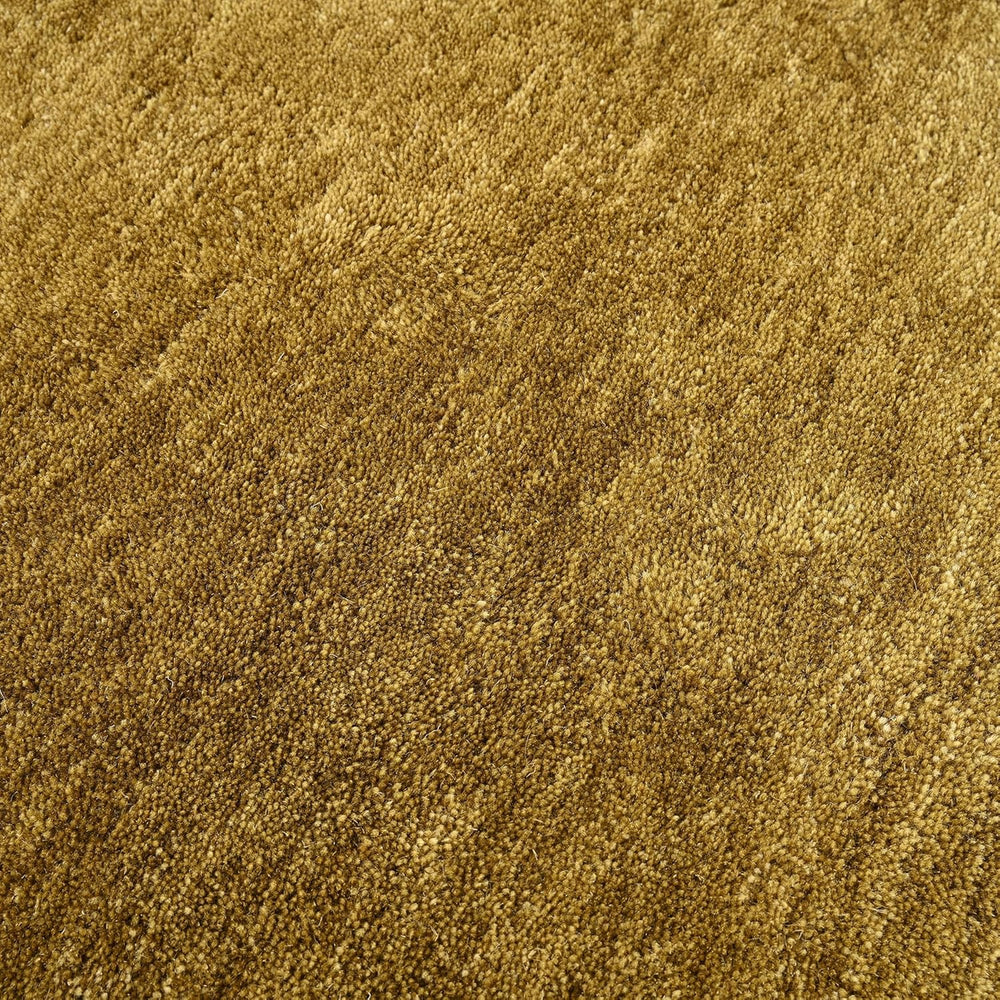 Hand-Tufted Wool Rug - Intricate White Vine Border Carpet