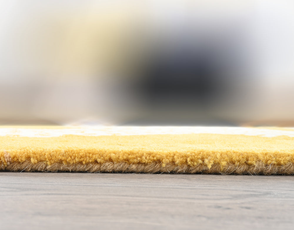 Hand-Tufted Snake Wool Rug