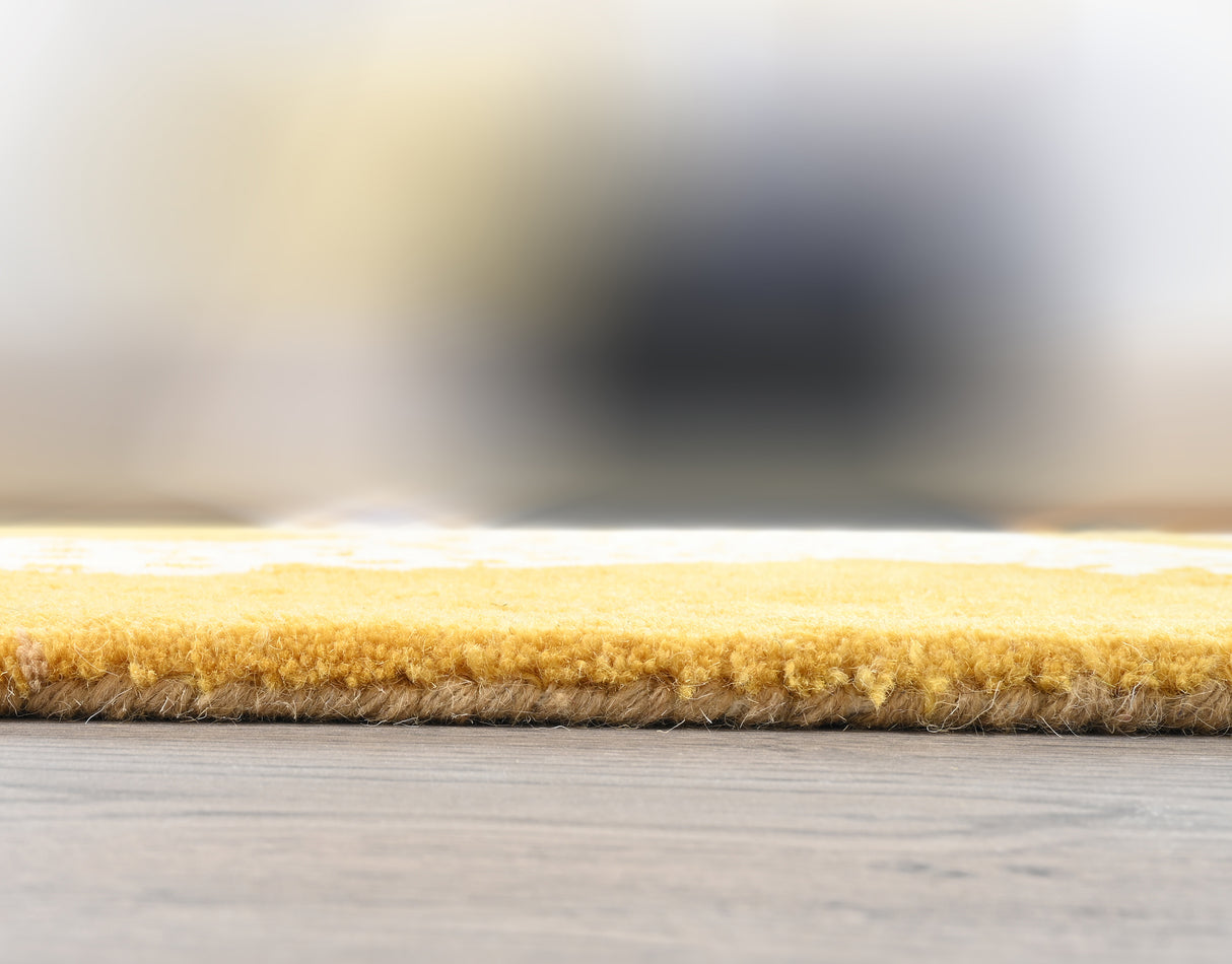 Hand-Tufted Snake Wool Rug