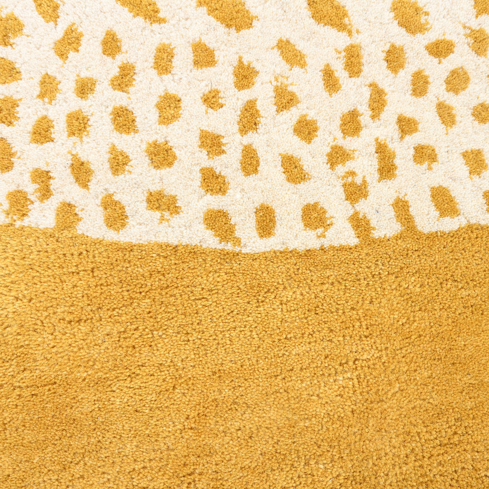 Hand-Tufted Snake Wool Rug