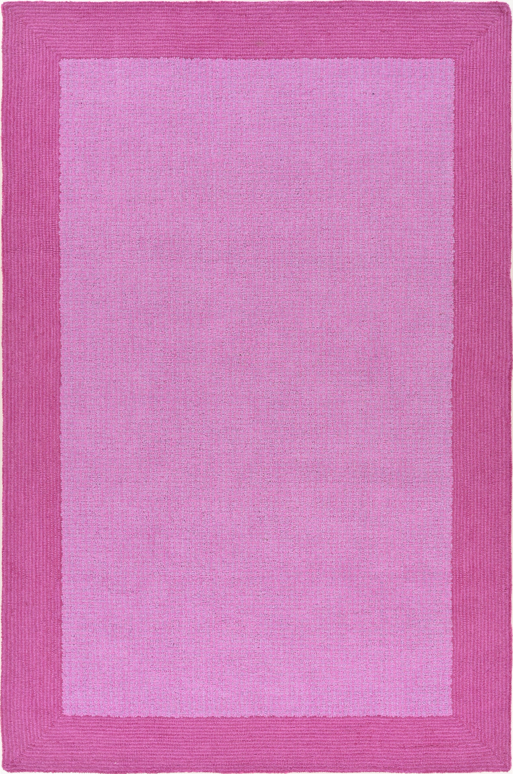 New Hand Made Floral, Kids, Modern, Herringbone Wool Area Rug