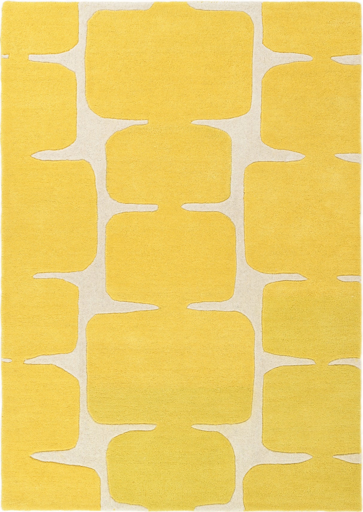 Modern Wool Rug – Hand-Tufted, Soft & Thick | Abstract Geometric Design