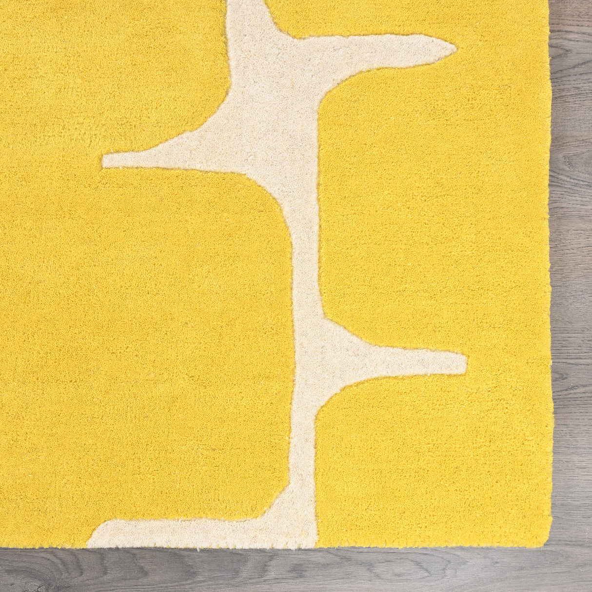 Modern Wool Rug – Hand-Tufted, Soft & Thick | Abstract Geometric Design