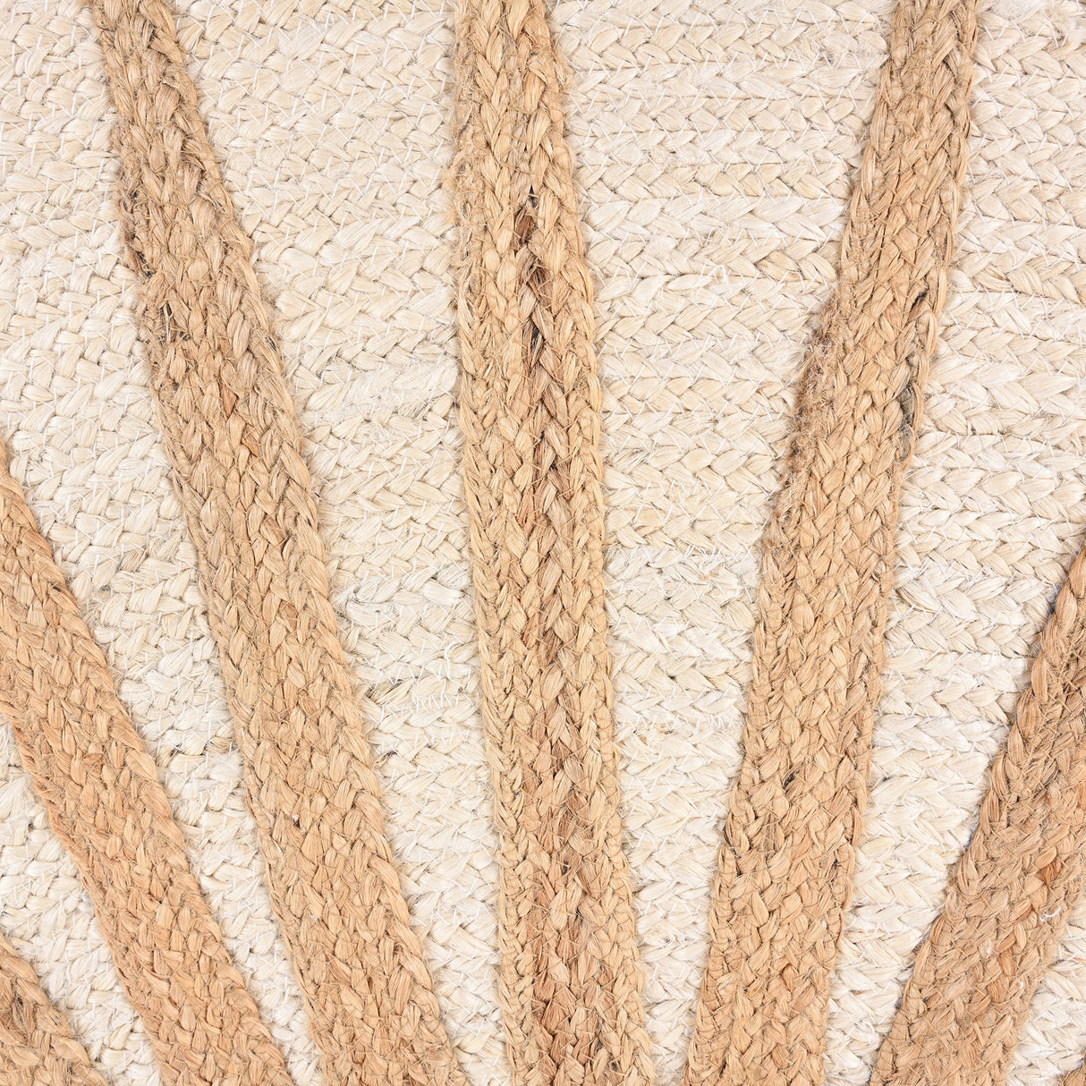 Round Jute Rug – Handwoven Natural Fiber Accent Rug