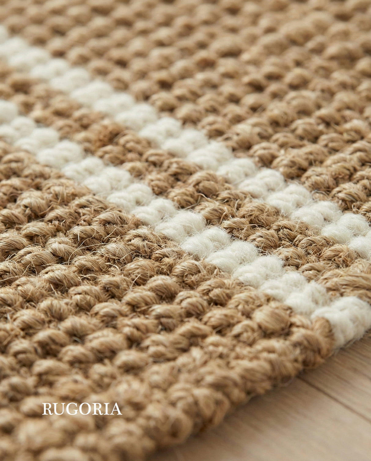 Handwoven Durrie Jute Area Rug