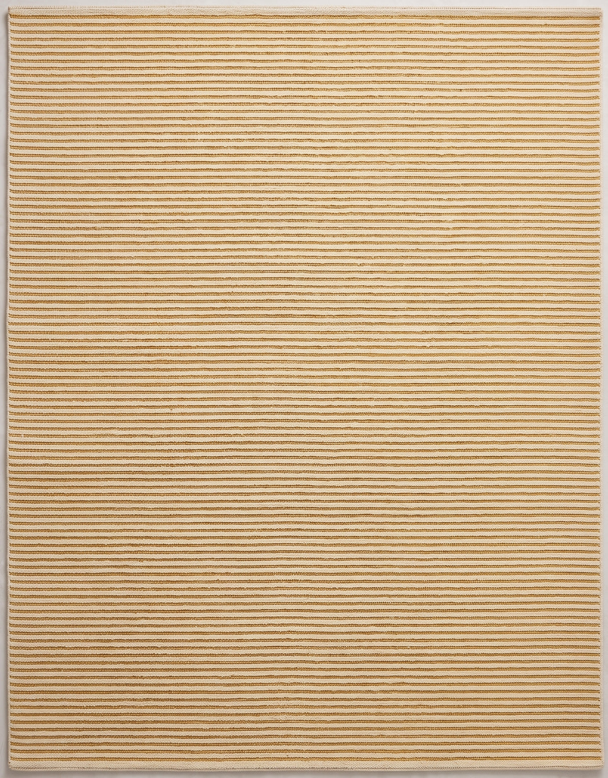 Modern Hand Tufted Wool Rug, Thin Striped Pattern, Soft Wool Carpet