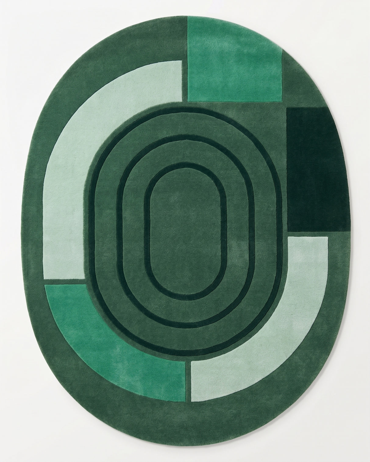 Modern Collection Hand-Tufted Wool Rug, Soft Plush Handmade Carpet