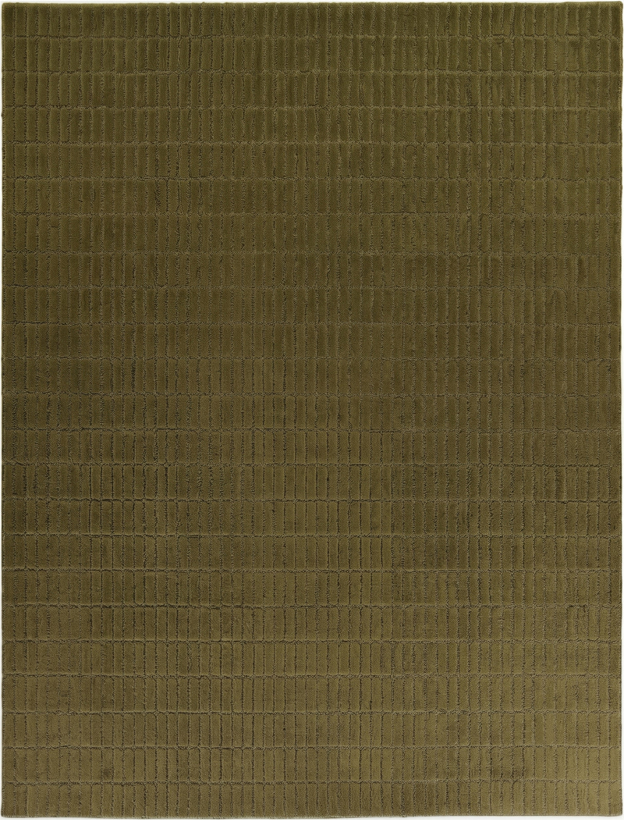 Hand-Tufted 100% Wool Rug – Unique Modern Geometric Grid Pattern