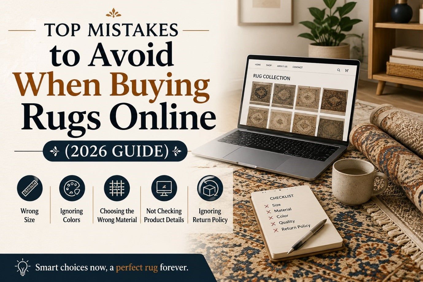 Mistakes to Avoid When Buying Rugs Online