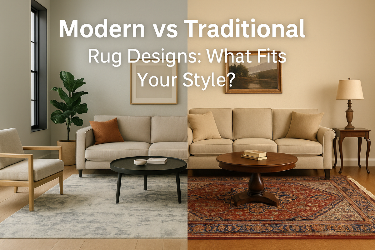 Modern vs Traditional Rug Designs: What Fits Your Style? – Restoration ...