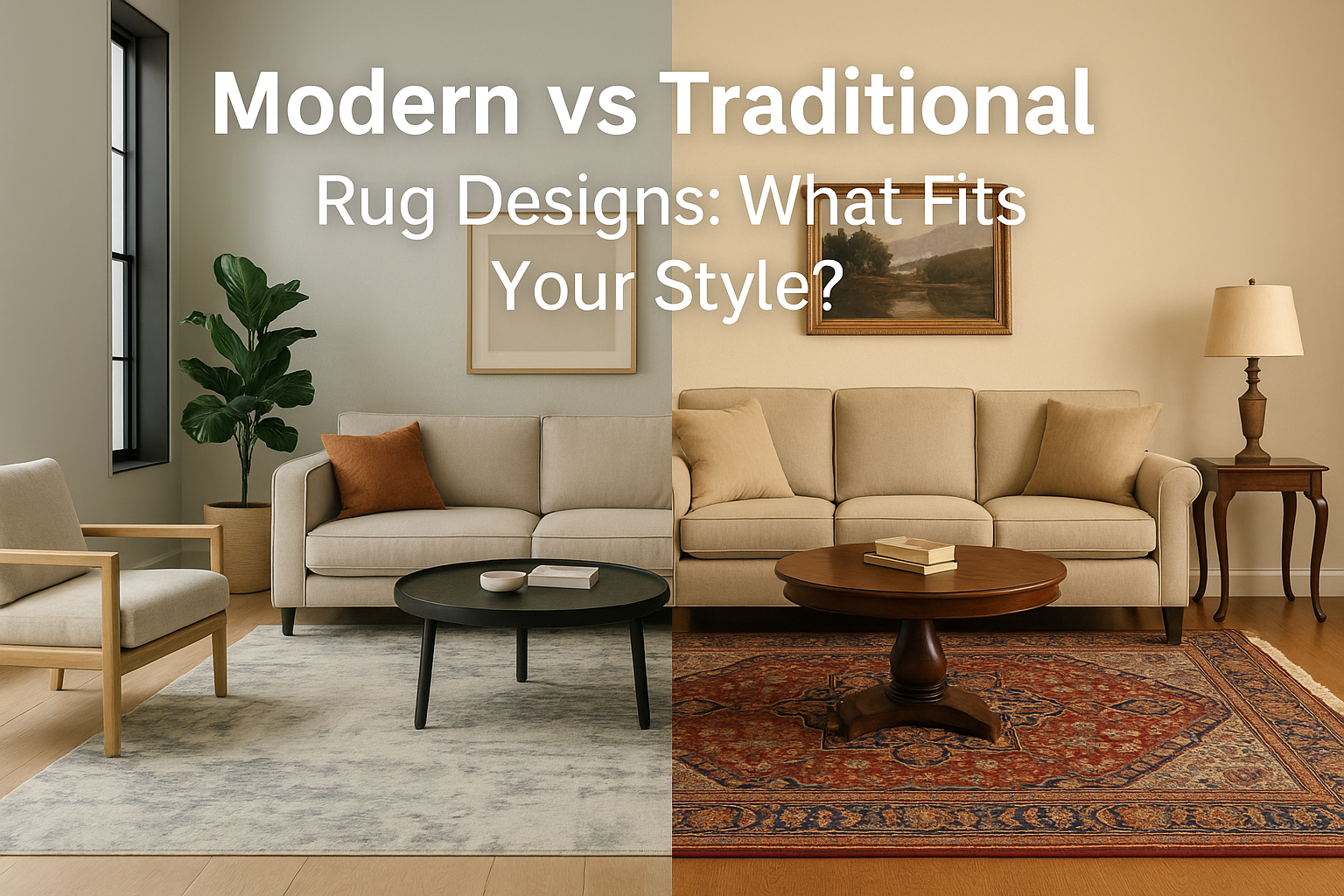 Modern vs Traditional Rug Designs: What Fits Your Style?