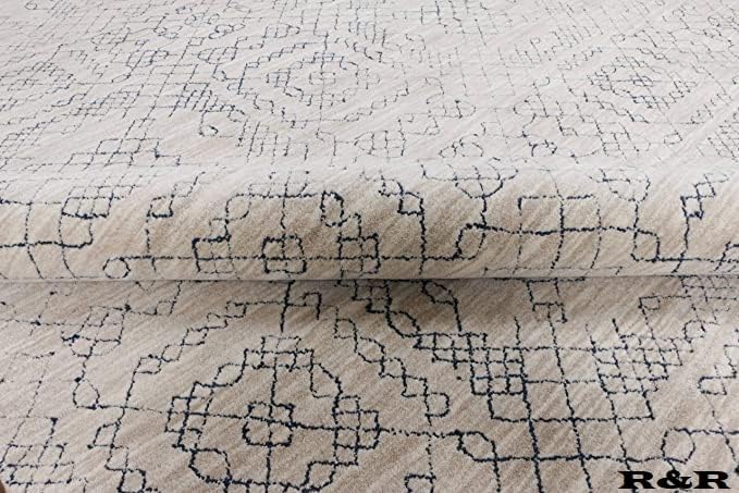 New Hand Made Area Rug Multi Design 100% Imported Blended Area Rug