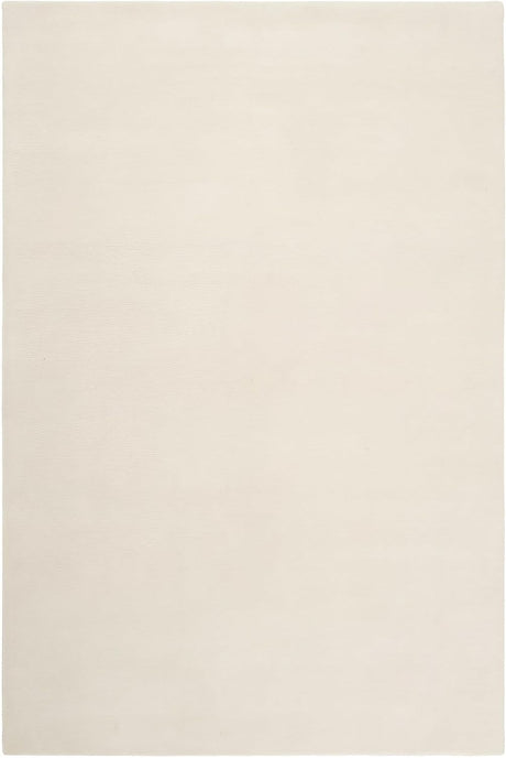 Solid Hand Tufted Wool Area Rug, Soft Plush Carpet