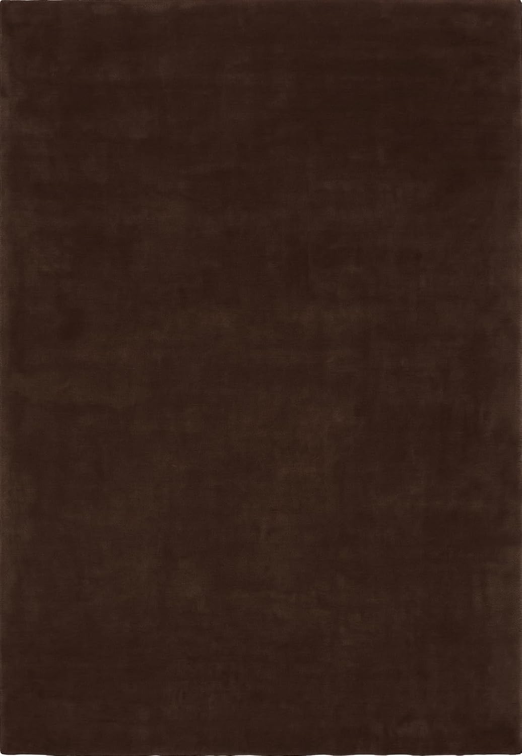 Solid Hand Tufted Wool Area Rug, Soft Plush Carpet