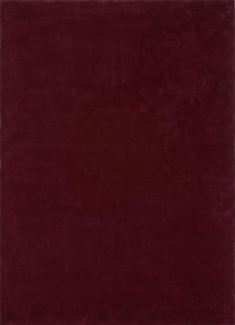 Solid Hand Tufted Wool Area Rug, Soft Plush Carpet