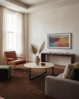 Solid Hand Tufted Wool Area Rug, Soft Plush Carpet