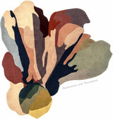 Irregular Shape Floral Bloom Wool Rug